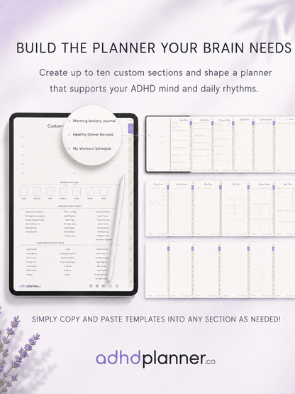 Still feeling overwhelmed by mess and unfinished tasks? This ADHD Cleaning Planner helps make cleaning feel easier.