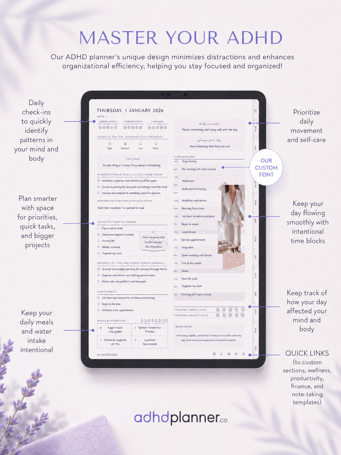 Still feeling overwhelmed by mess and unfinished tasks? This ADHD Cleaning Planner helps make cleaning feel easier.