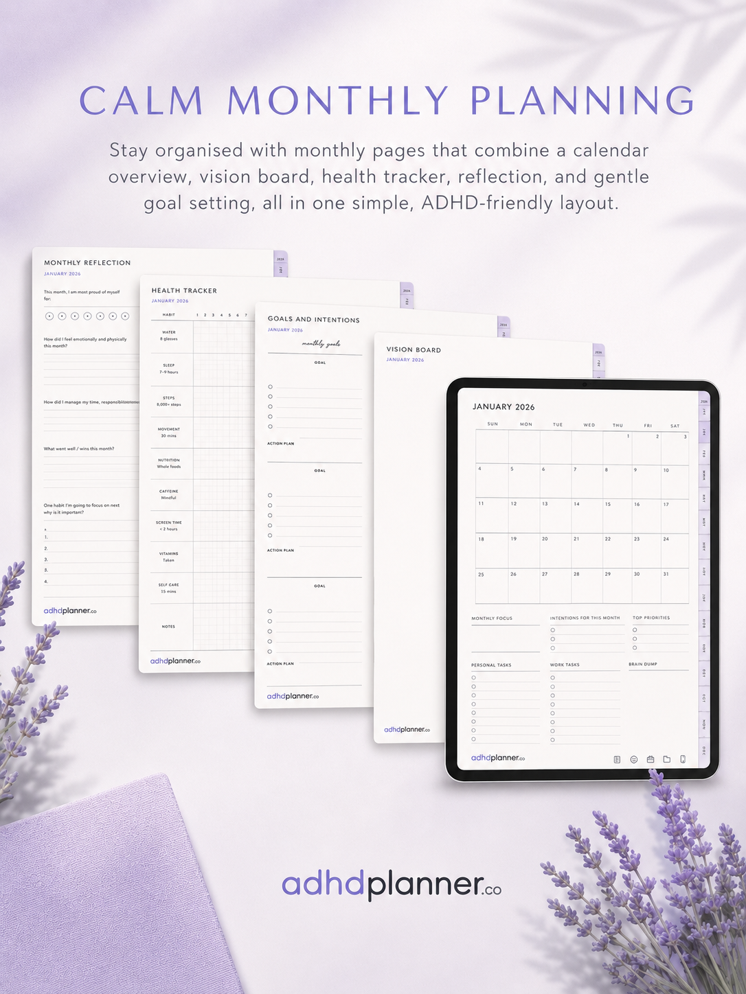 Still feeling overwhelmed by mess and unfinished tasks? This ADHD Cleaning Planner helps make cleaning feel easier.