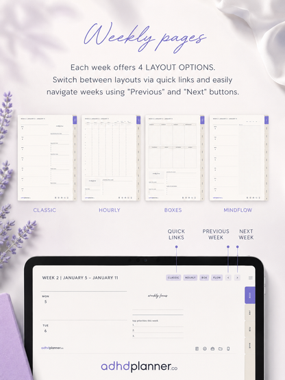 Still feeling overwhelmed by mess and unfinished tasks? This ADHD Cleaning Planner helps make cleaning feel easier.